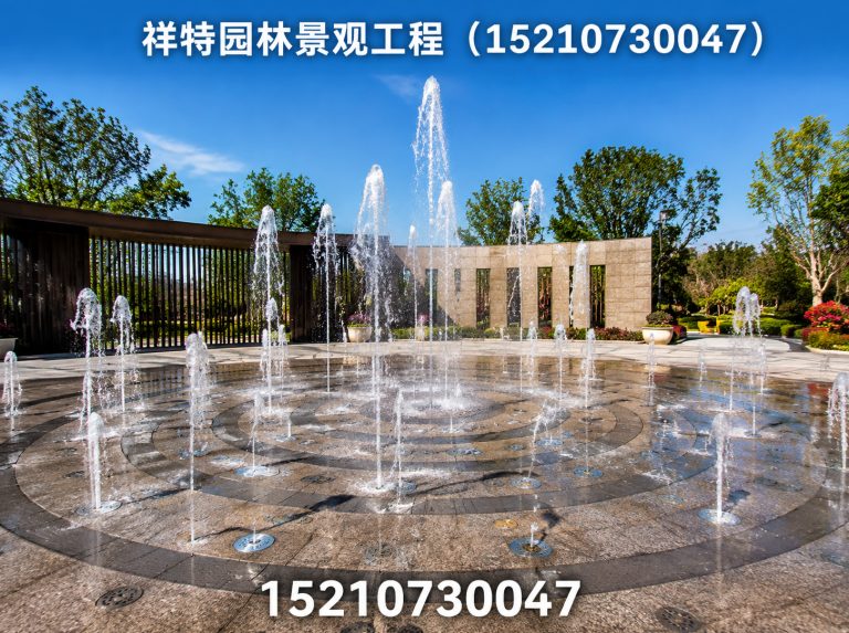 竞秀区祥特园林景观工程展示图